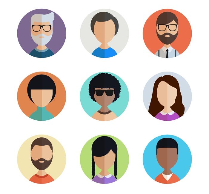 illustration people icons