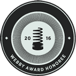 Logo Webby Official Honoree Best Practices 2016