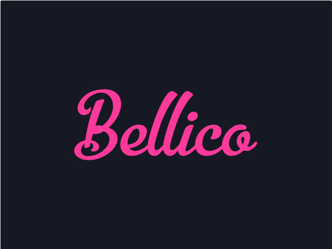 Bellico free cursive font